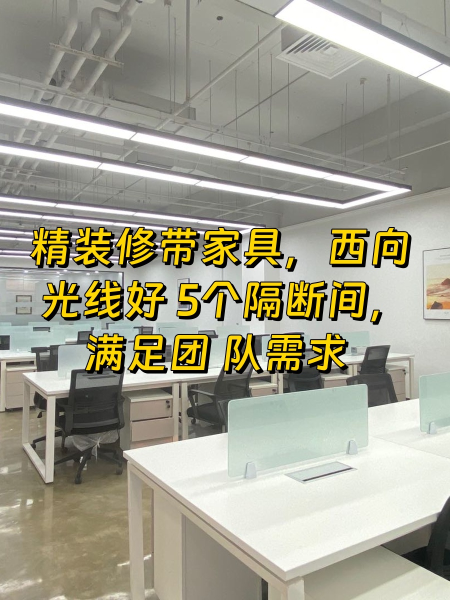 百花KASO 464平 西向采光 带家具