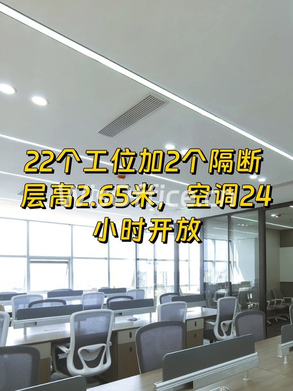 盈都大厦 知春路双地铁 精装工位 - 首图