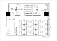 盈都大厦A座工位精装，地铁口350米 - 缩略图 14
