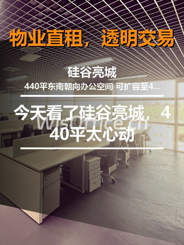 今天看了硅谷亮城，440平太心动 - 首图