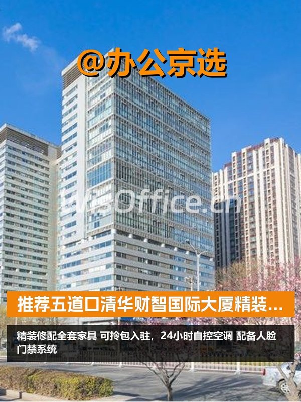 推荐财智国际大厦精装修20工位 - 首图