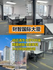 推荐财智国际大厦南向精装13工位 - 缩略图 1