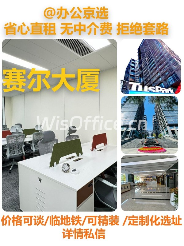 赛尔大厦 双地铁 精装修带家具 - 首图