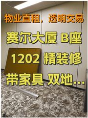 赛尔大厦 B座1202 精装修带家具 双地铁 - 缩略图 1