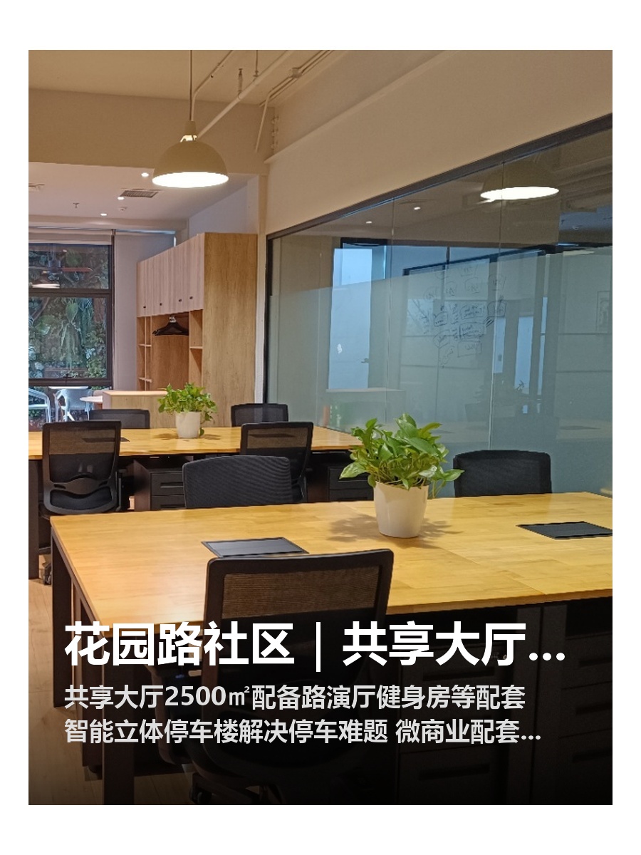 花园路社区｜共享大厅2500㎡｜智能停车楼