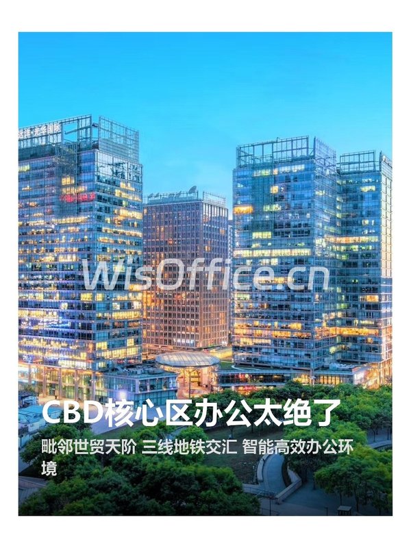 CBD核心区办公太绝了 - 首图