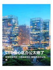 CBD核心区办公太绝了 - 缩略图 1