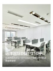 远洋国际D座：210平米东南向办公空间 - 缩略图 1