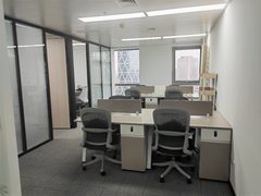 远洋国际中心D座 精装修 3隔断8工位 西北向 - 缩略图 3