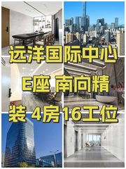 远洋国际中心 E座1703 219平 南向精装 - 缩略图 1