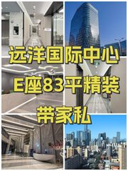 远洋国际中心 E座83平精装带家私 - 缩略图 1
