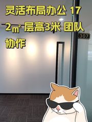 灵活布局办公 172㎡ 层高3米 团队协作 - 缩略图 1