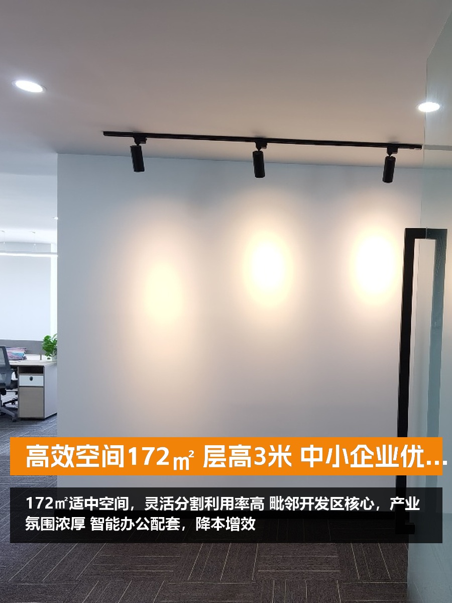 高效空间172㎡ 层高3米 中小企业优选