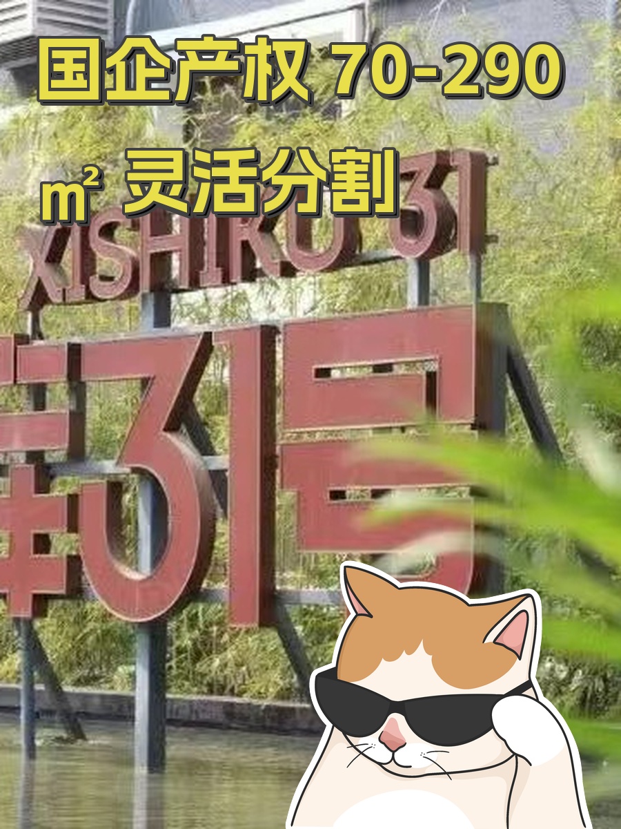 国企产权 70-290㎡ 灵活分割