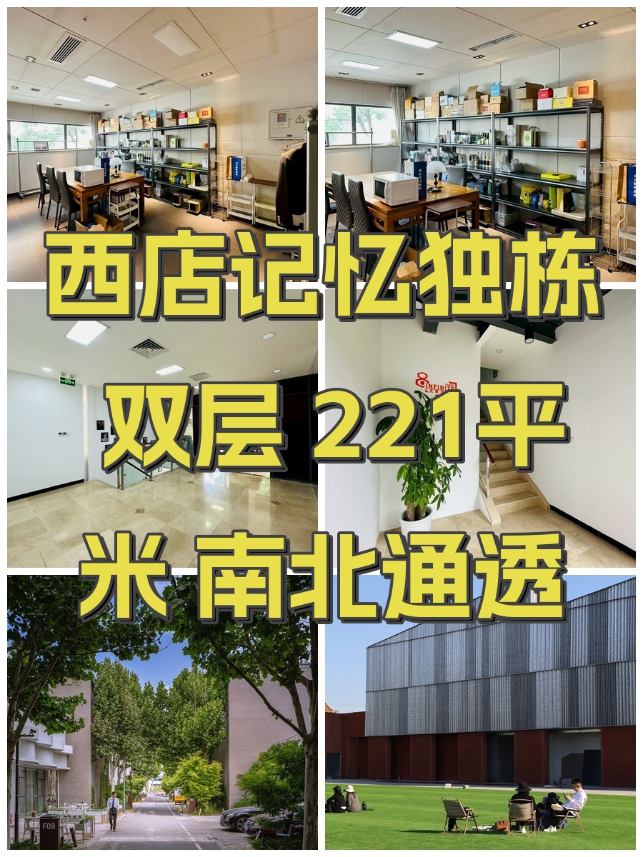 西店记忆独栋 双层 221平米 南北通透