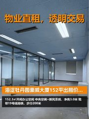 海淀牡丹园，租金低至两杯咖啡价 - 缩略图 1