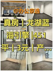 真房｜龙湖蓝海引擎 |451平｜3元｜产业生态圈 - 缩略图 1