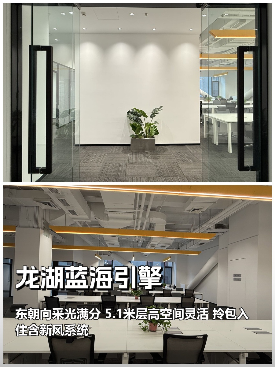 龙湖蓝海引擎｜451平｜5.1米层高