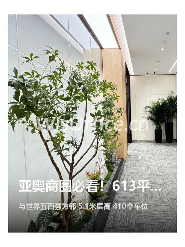 亚奥商圈必看！613平米智慧空间 - 首图