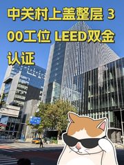 中关村上盖整层 300工位 LEED双金认证 - 缩略图 1