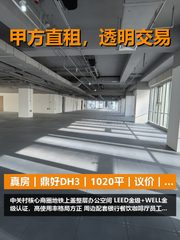 真房｜鼎好DH3｜1020平｜议价｜整层出租 - 缩略图 1