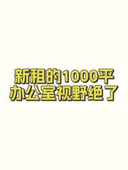 新租的1000平办公室视野绝了 - 缩略图 1
