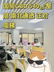 国贸CBD 540㎡整层 南北通透 正对电梯 - 缩略图 1