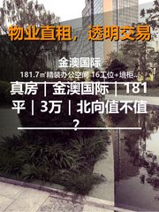 真房｜金澳国际｜181平｜3万｜北向值不值？ - 缩略图 1