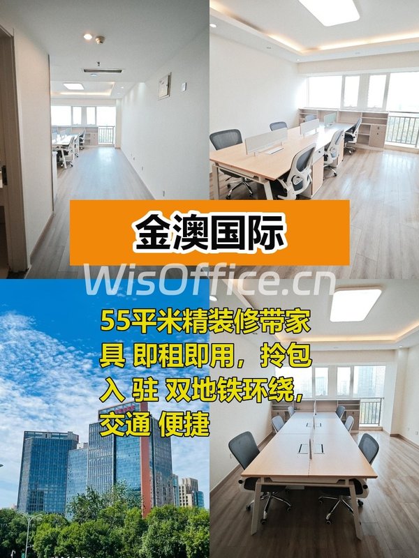 推荐金澳国际55平精装修即租即用 - 首图