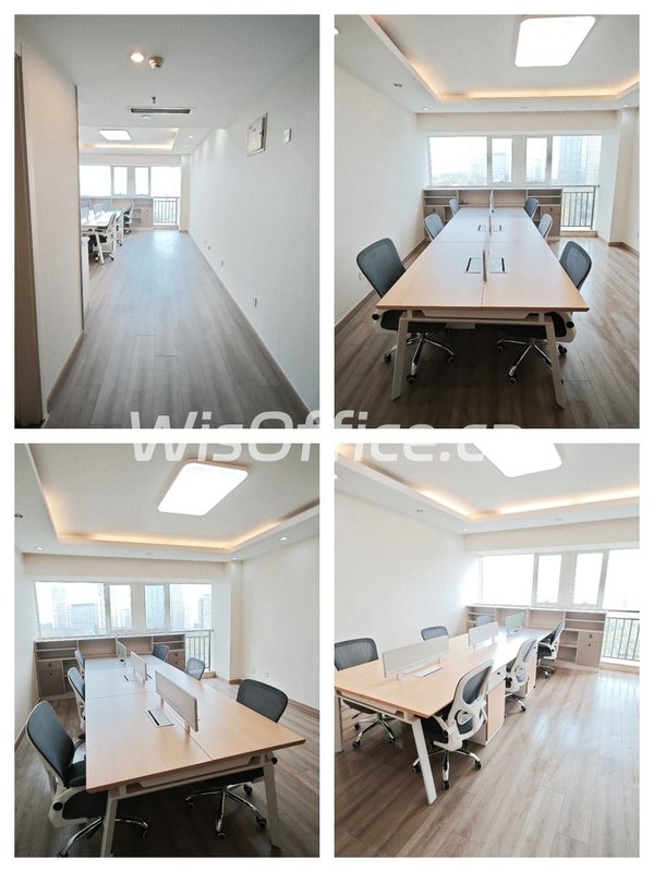 传媒公司必看：55平能俯瞰鸟巢的办公间 - 首图