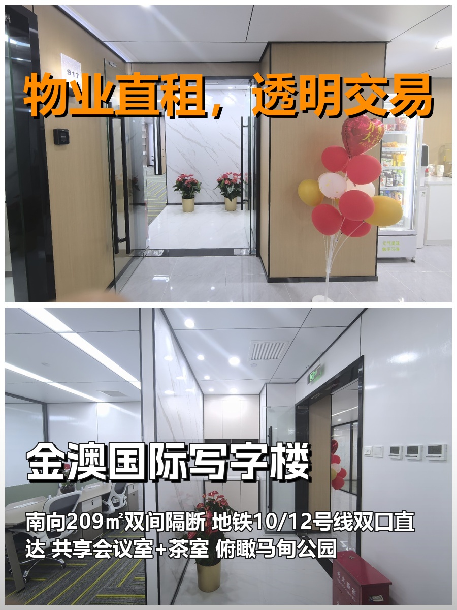 真房｜金澳国际｜209平｜3万｜地铁双口