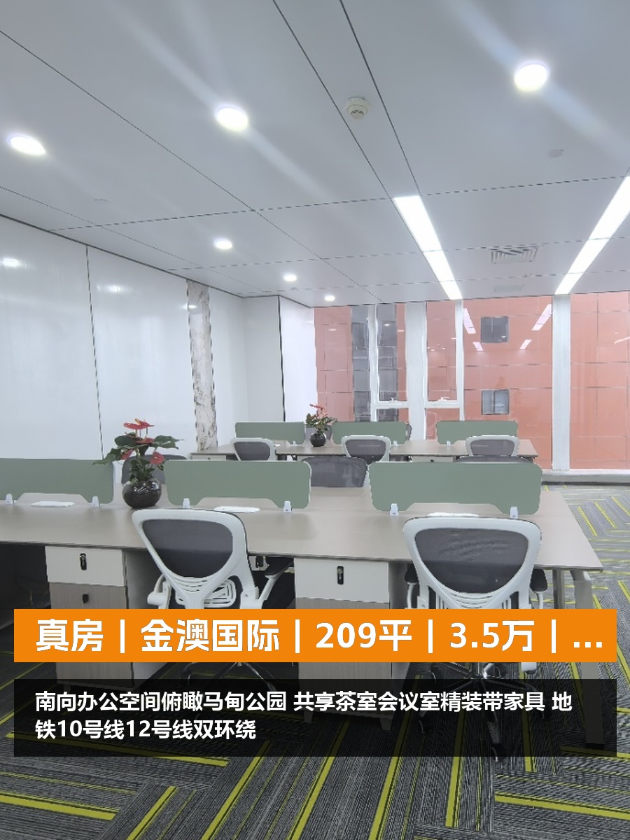 真房｜金澳国际｜209平｜3.5万｜这视野绝了