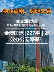 真房｜金澳国际 |227平｜高效办公无障碍？ - 缩略图 1