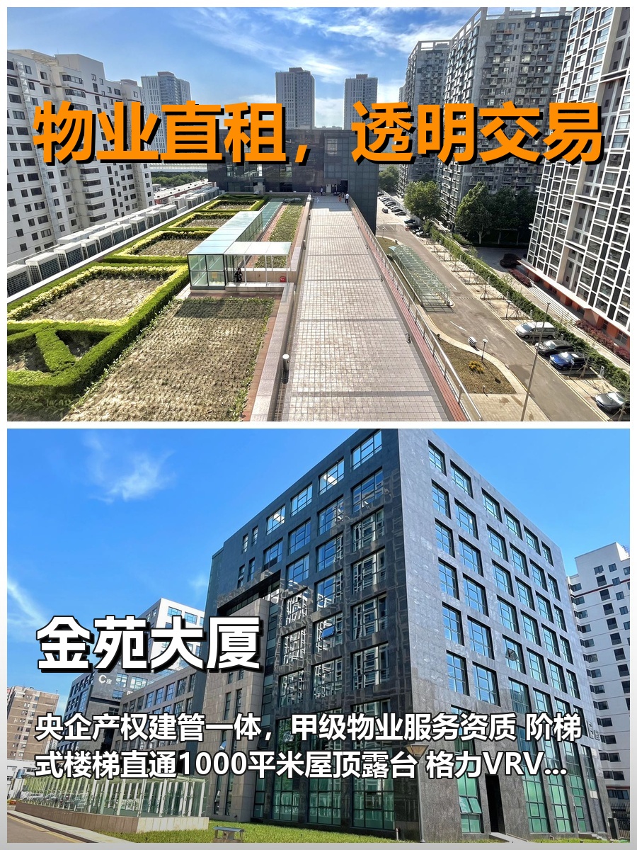 真房｜金苑大厦｜5300平｜3元｜央企产权稳不稳？