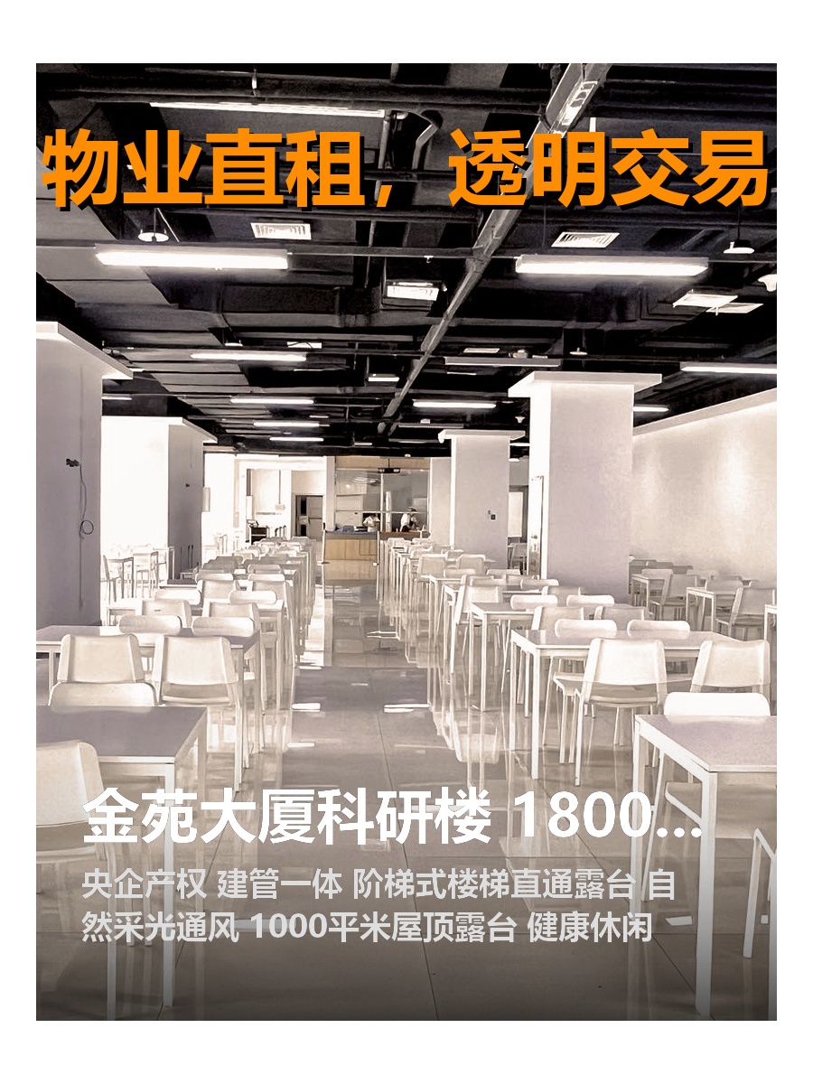 金苑大厦科研楼 18000平 三大商务区