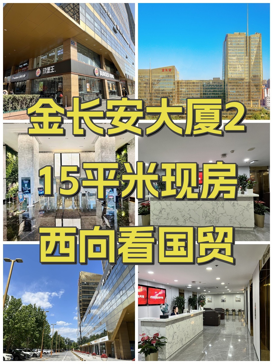 金长安大厦215平米现房西向看国贸