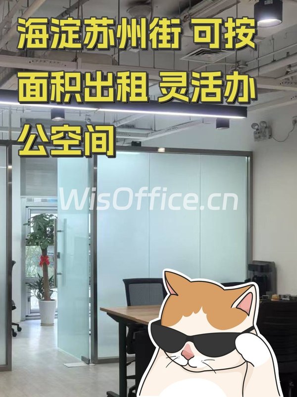海淀苏州街 可按面积出租 灵活办公空间 - 首图