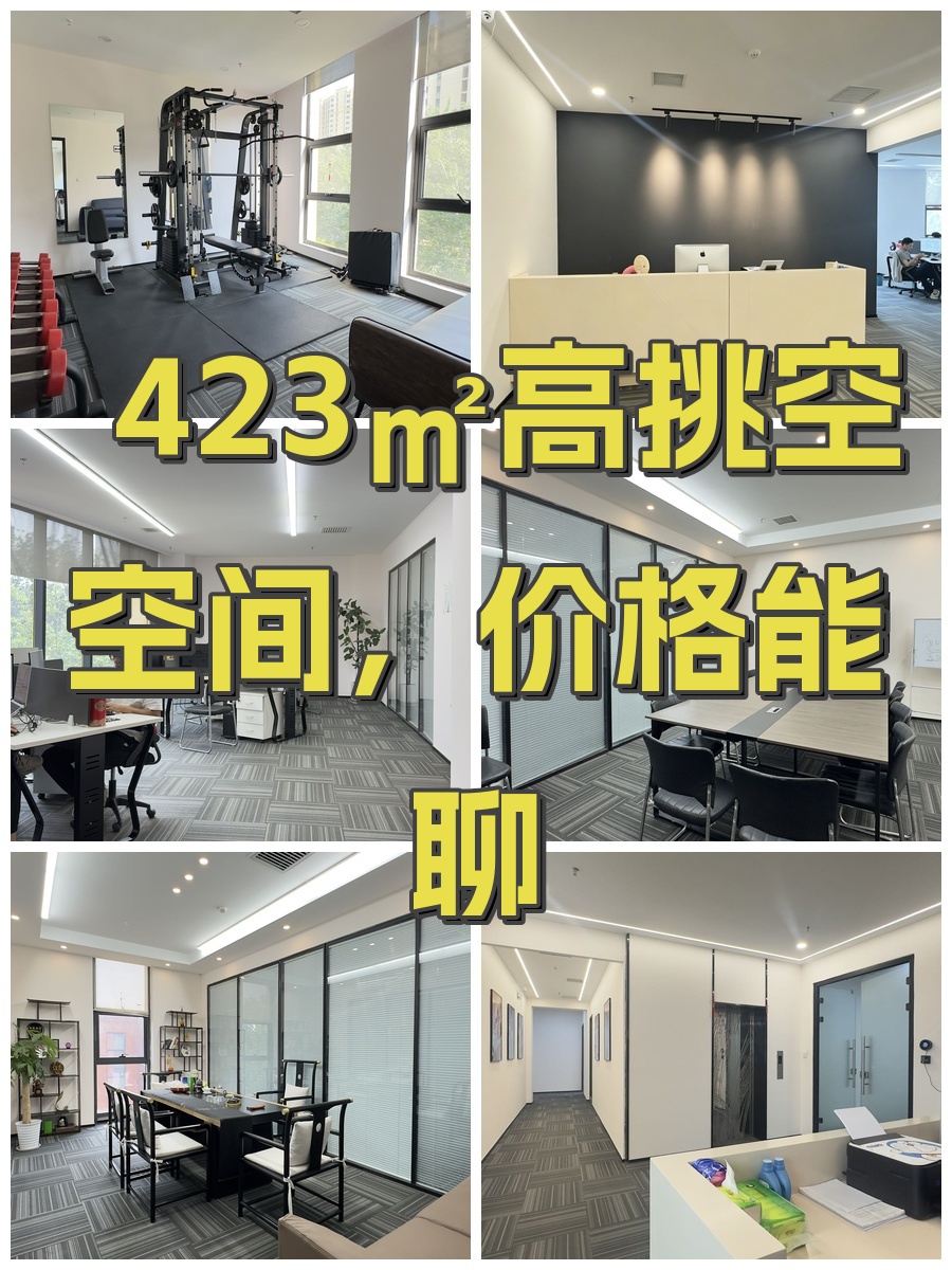 423㎡高挑空空间，价格能聊