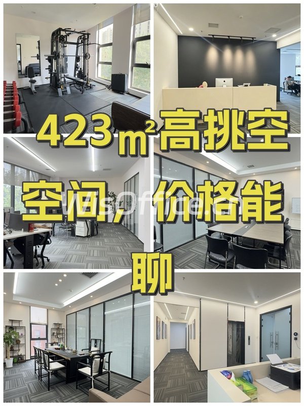 423㎡高挑空空间，价格能聊 - 首图