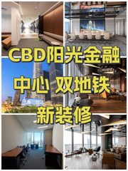 CBD阳光金融中心 双地铁 新装修 - 缩略图 1