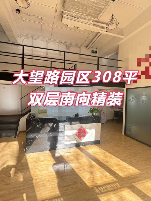 大望路园区308平双层南向精装 - 首图