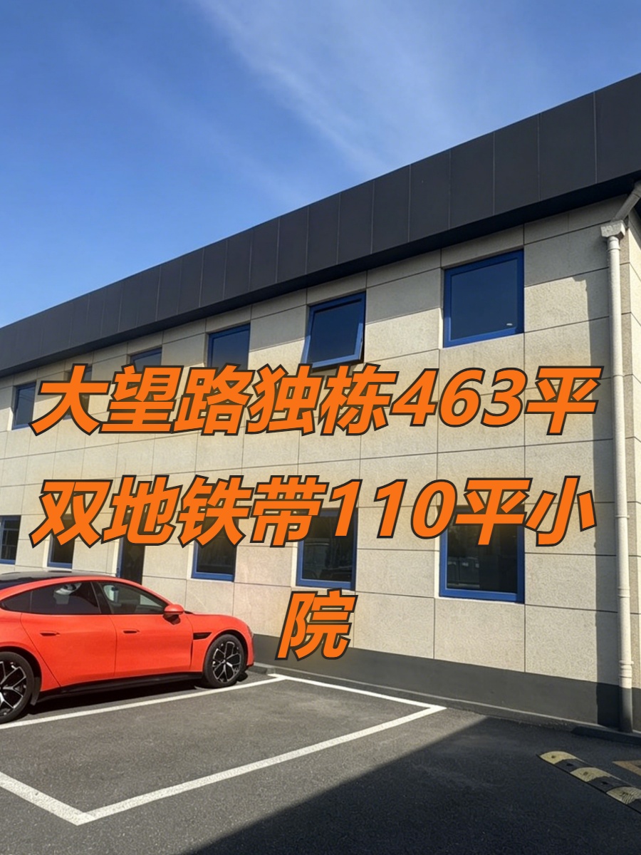 大望路独栋463平 双地铁带院