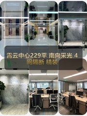 霄云中心229平 南向采光 4间隔断 - 缩略图 1