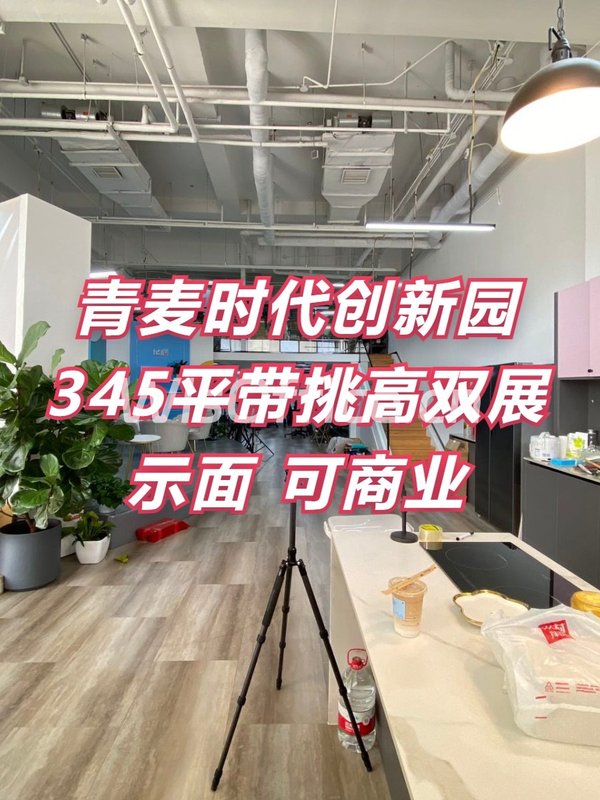 青麦时代创新园345平一楼带挑高西南双面 - 首图