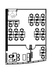 静安中心 211.5平 3m层高 南向 3室18工位 - 缩略图 17