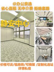 真房｜静安中心 |391平｜5元｜动线一目了然 - 缩略图 1