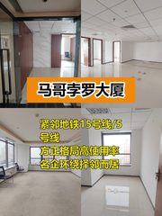 马哥孛罗大厦226平米遗留装修，地铁双站 - 缩略图 1