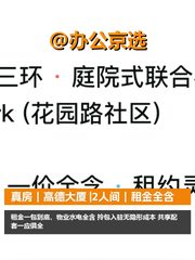 真房｜高德大厦 |2人间｜租金全含 - 缩略图 1