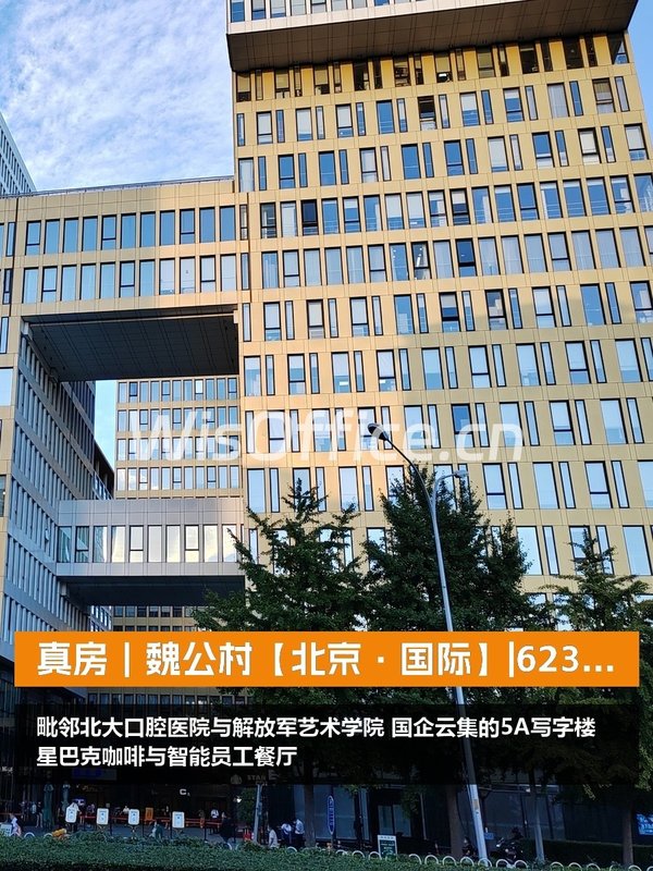 真房｜魏公村【北京·国际】|623平|7元|国企云集地标 - 首图