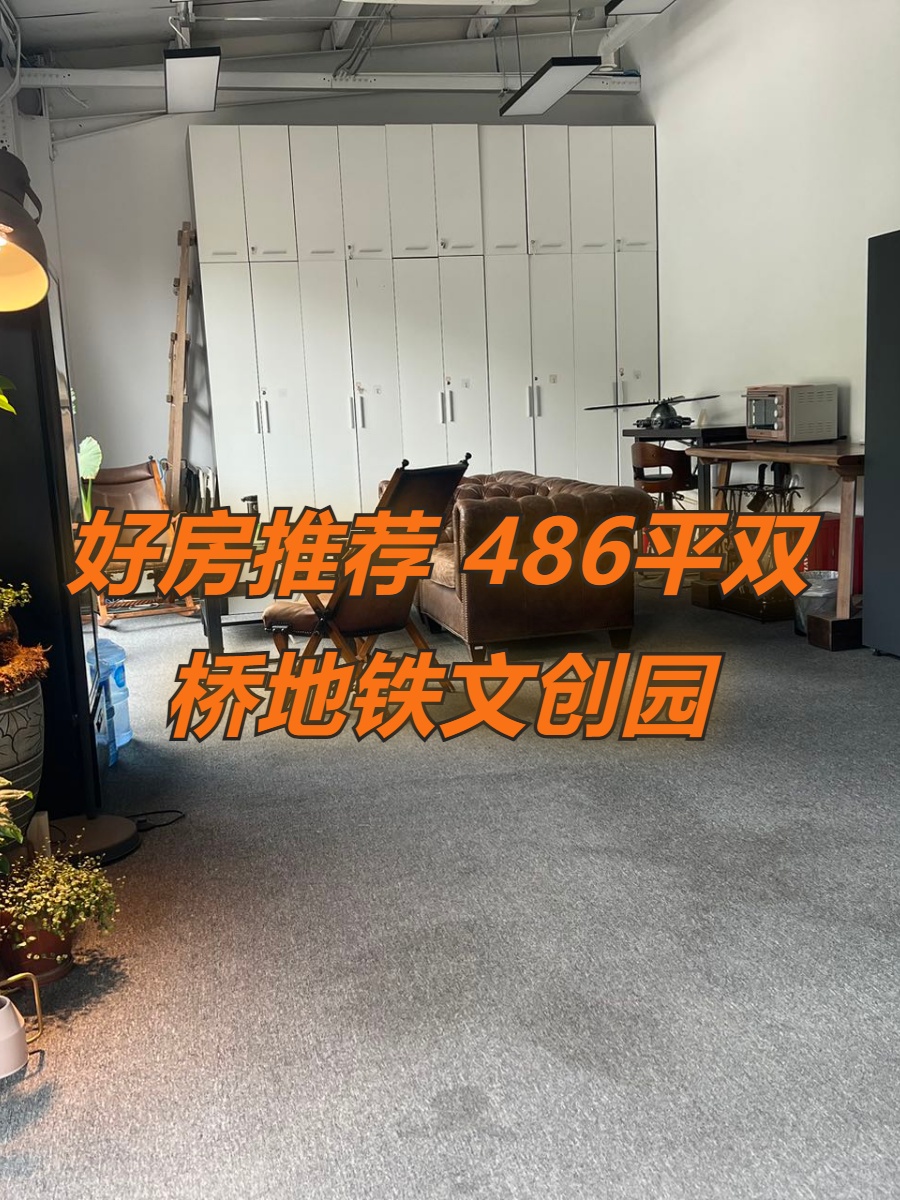 好房推荐 486平双桥地铁文创园